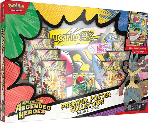 Mega Evolution Ascended Heroes - Premium Poster Collection (English)